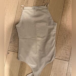 Abercrombie & Fitch seamless cotton boatneck bodysuit